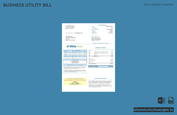USA Arizona Utility Smart – Beispielrechnung für Geschäftskunden (Vorschau)